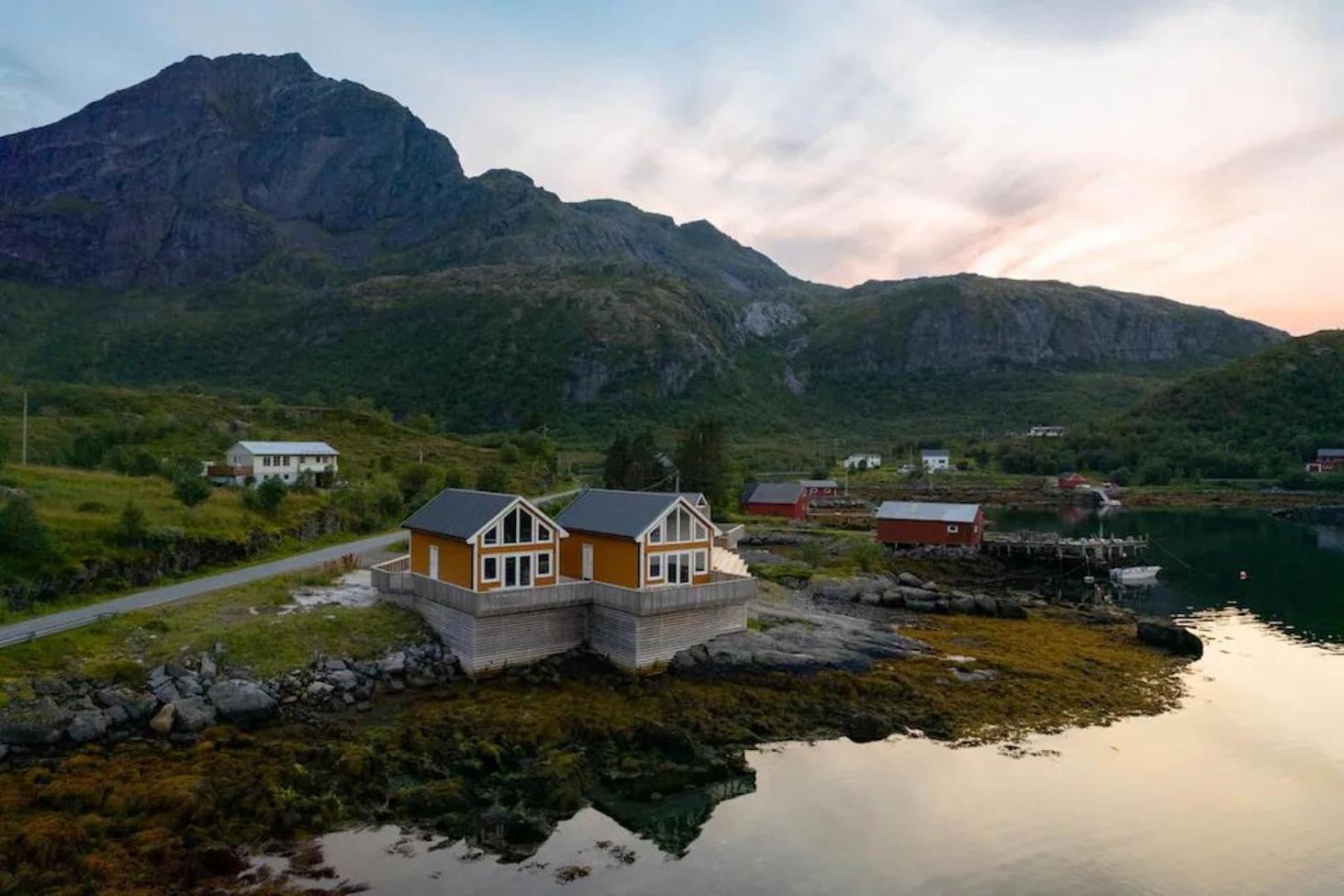 Fjordview Ryten 1 Retreat Sund  Bagian luar foto