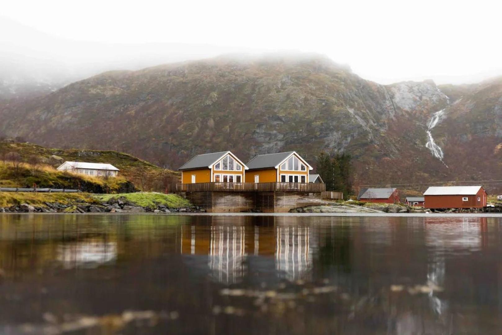 Fjordview Ryten 1 Retreat Sund  Bagian luar foto